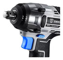 Chave De Impacto Parafusadeira Brushless 1/2 Pol. C/ Bateria Cor Preto 20v